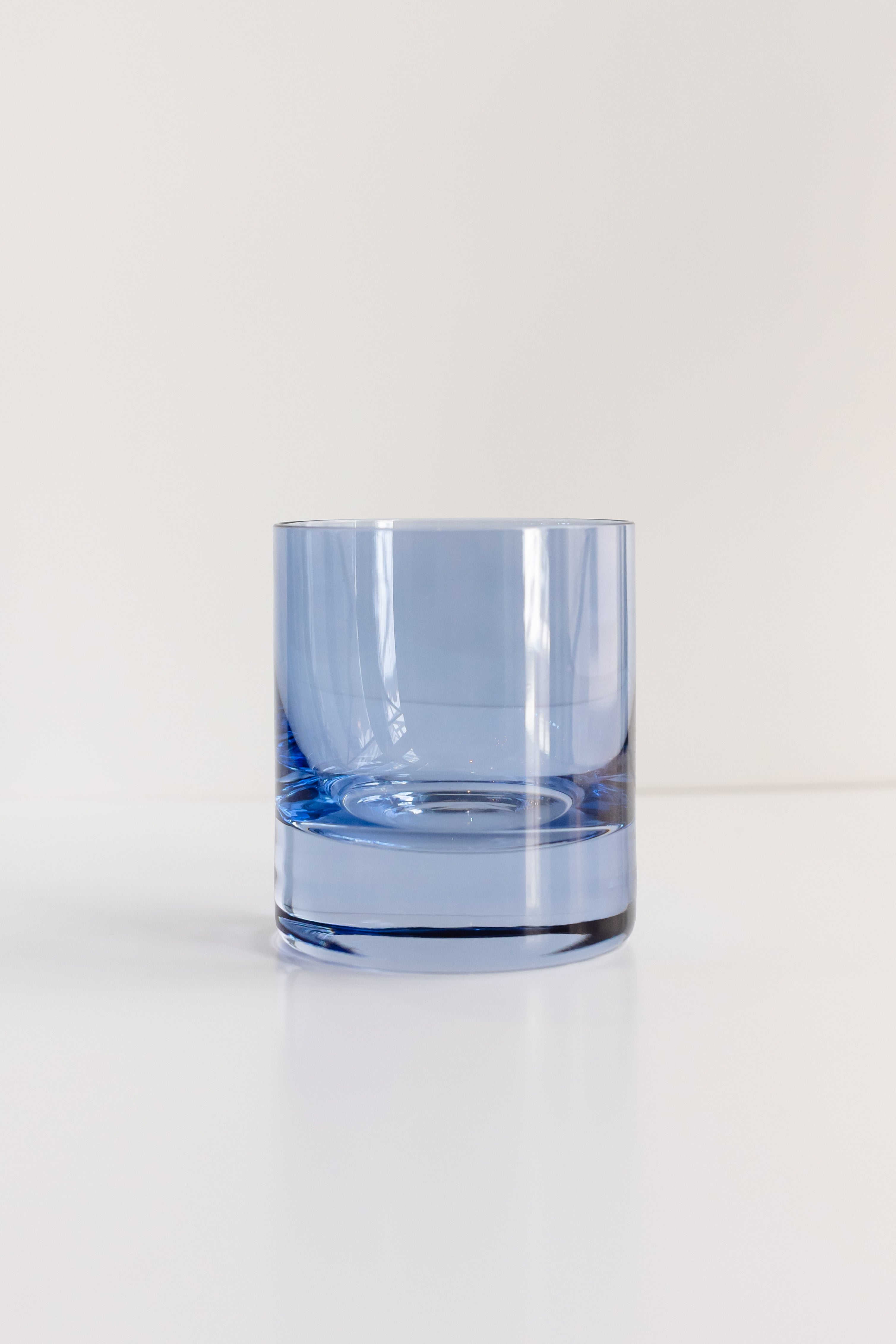 Estelle Colored Rocks Glass Set of 2 - Cobalt Blue Whiskey Glasses for Bourbon, Scotch & Cocktails - Elegant Barware for Home & Party Use