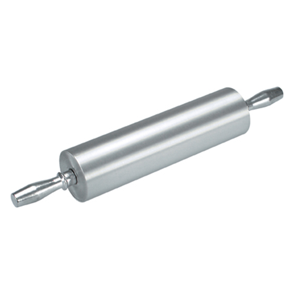 Premium Aluminum Rolling Pin with Non-Slip Wooden Handles - Perfect for Baking Cookies, Pies & Pastry Dough - Ideal for Home Bakers & Professional Chefs