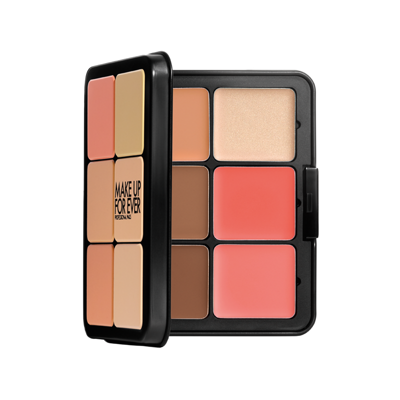 HD SKIN ALL IN ONE FACE PALETTE - Multi-Use Cream Makeup Palette for Face Contour, Highlight & Blush | Make Up For Ever | Perfect for Daily Makeup & Special Occasions