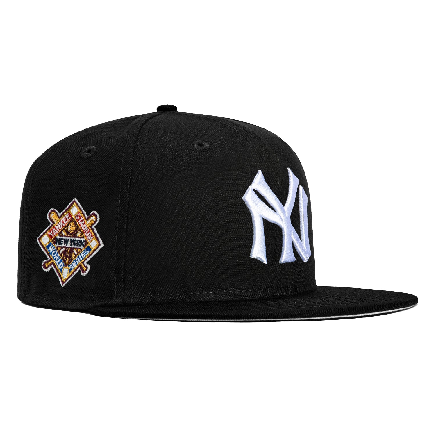 New Era 59Fifty New York Yankees 1941 World Series Patch Snapback Hat - Black & White Baseball Cap for Men, Women - Perfect for Baseball Games, Streetwear & Fan Collections