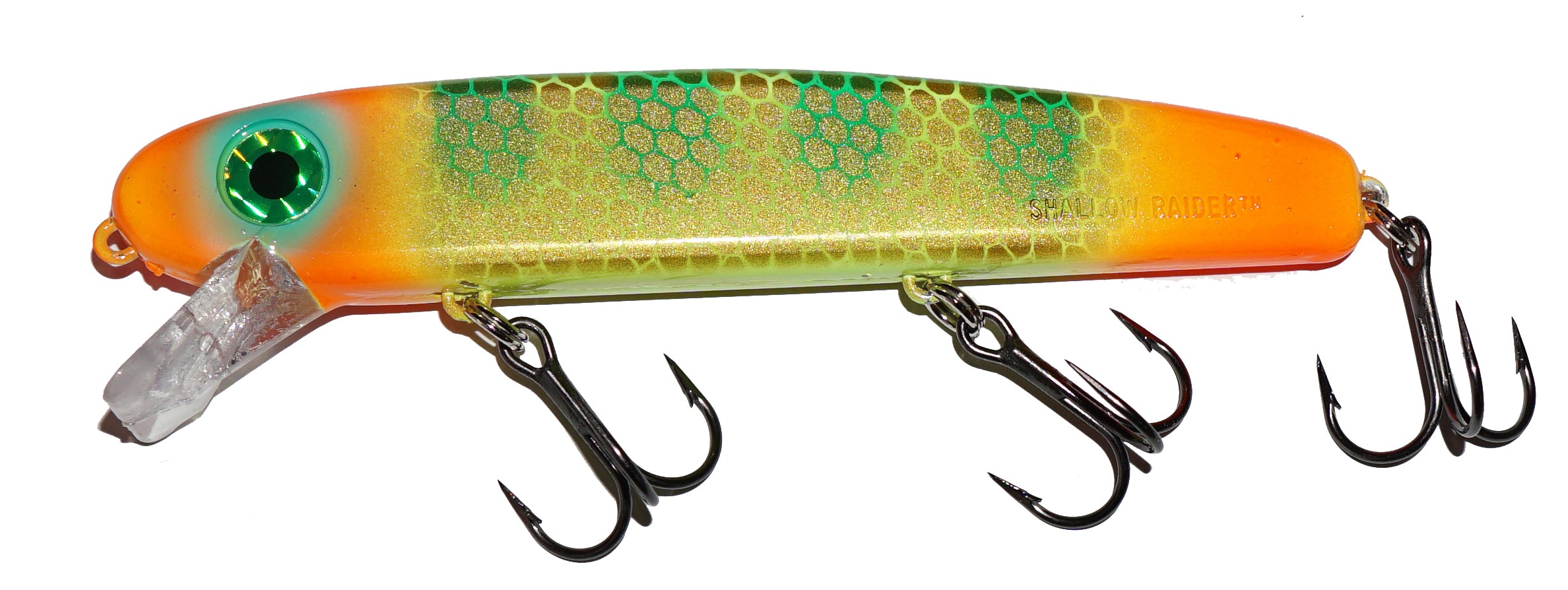 Bucher 5 Shallow Raider Crankbait Fishing Lure - Topwater Bass Bait for Freshwater & Saltwater - Perfect for Shallow Water Fishing, Casting, and Trolling