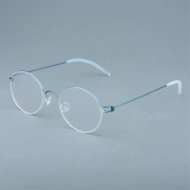 Small Round Blue