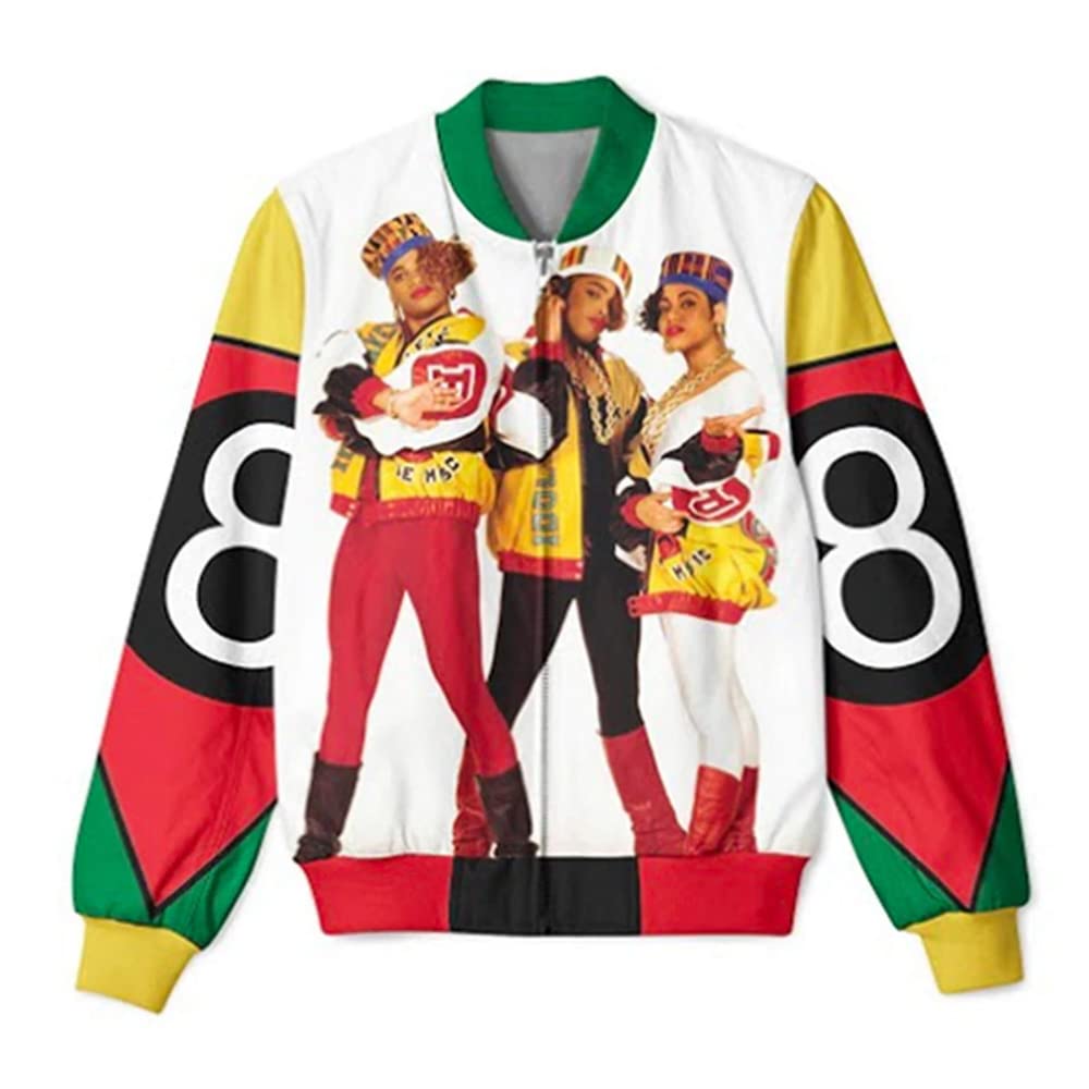 8 Ball Idol Maker White Jacket - Stylish & Trendy Men's Fashion for Casual Outings & Streetwear