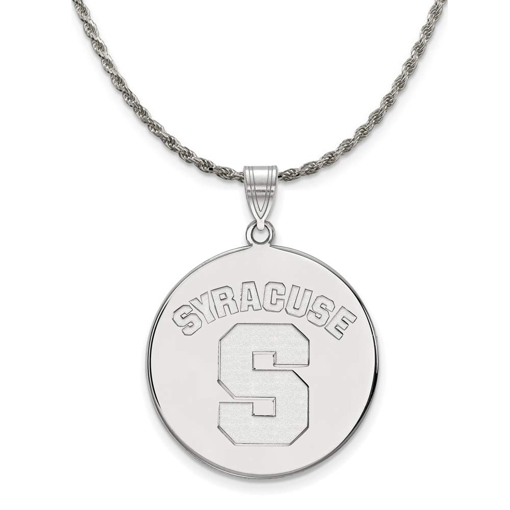 Sterling Silver Syracuse U. Necklace for Gameday & Gifts