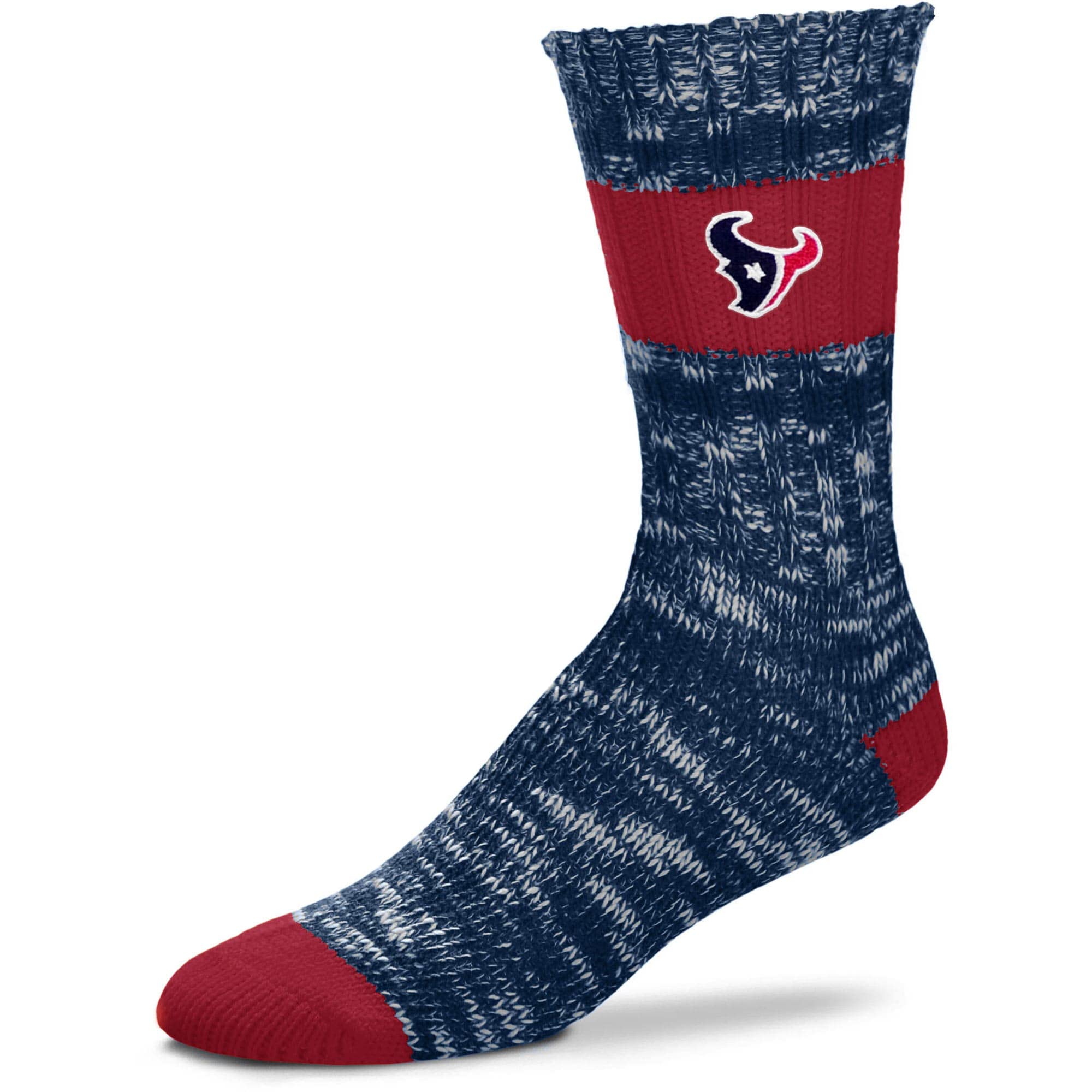 Women's NFL Alpine Stripes Crew Socks - Officially Licensed Team Socks for Football Fans - Perfect for Game Day, Workouts & Casual Wear