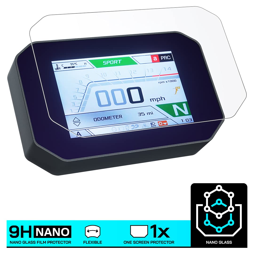 Speedo V100 Mandello NANO GLASS Screen Protector (2021+) - Dashboard Protection