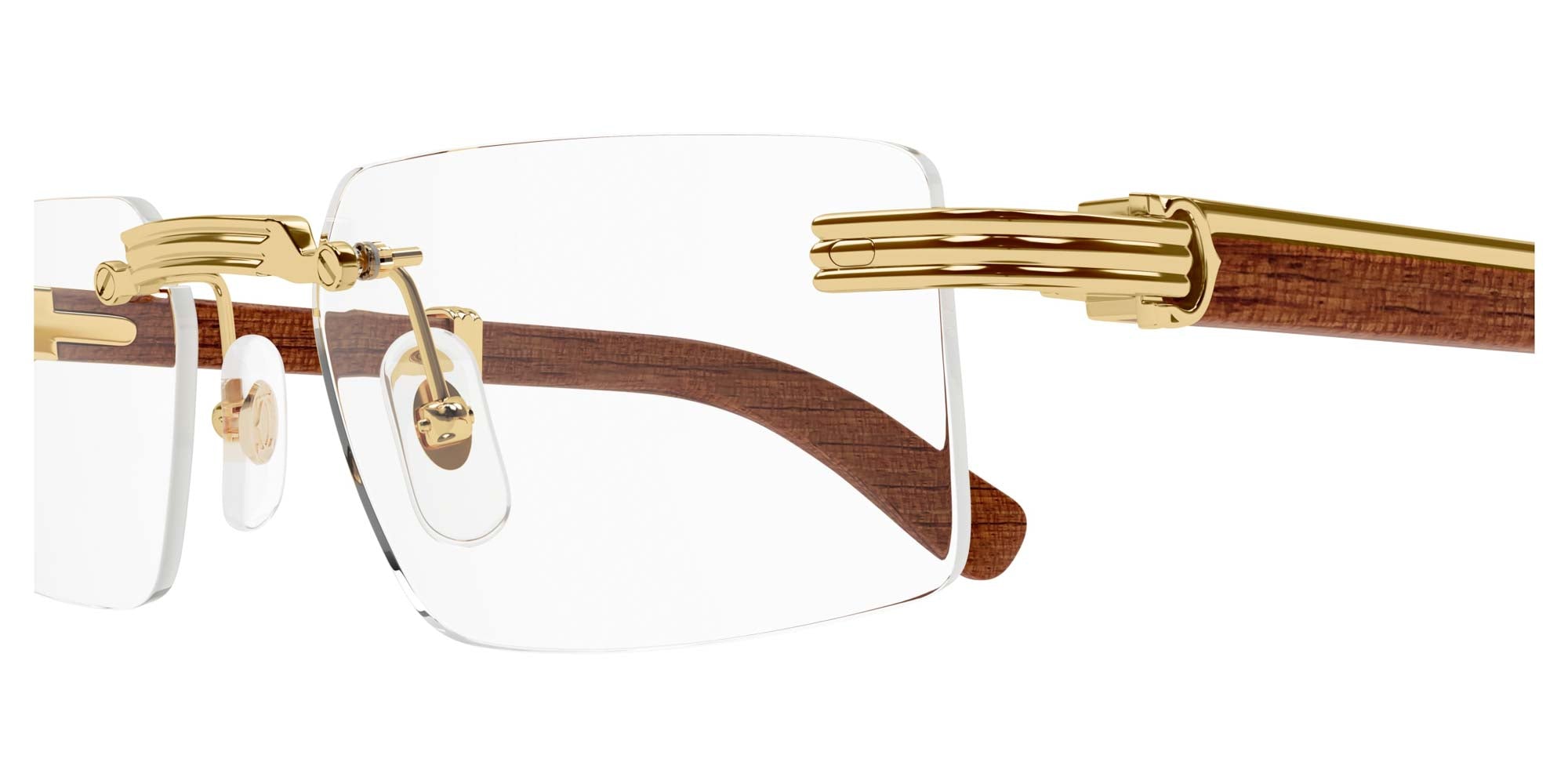 Cartier CT0485O Luxury Sunglasses - Polarized Aviator Style for Men & Women | Perfect for Outdoor Activities, Travel, and Fashion
