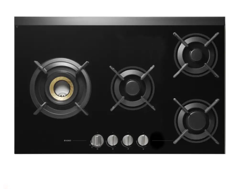 ASKO HG1825AD 80cm Professional Natural Gas Cooktop - Premium Stainless Steel, 5 Burner Gas Stove for Modern Kitchen, Perfect for Home Chefs & Cooking Enthusiasts