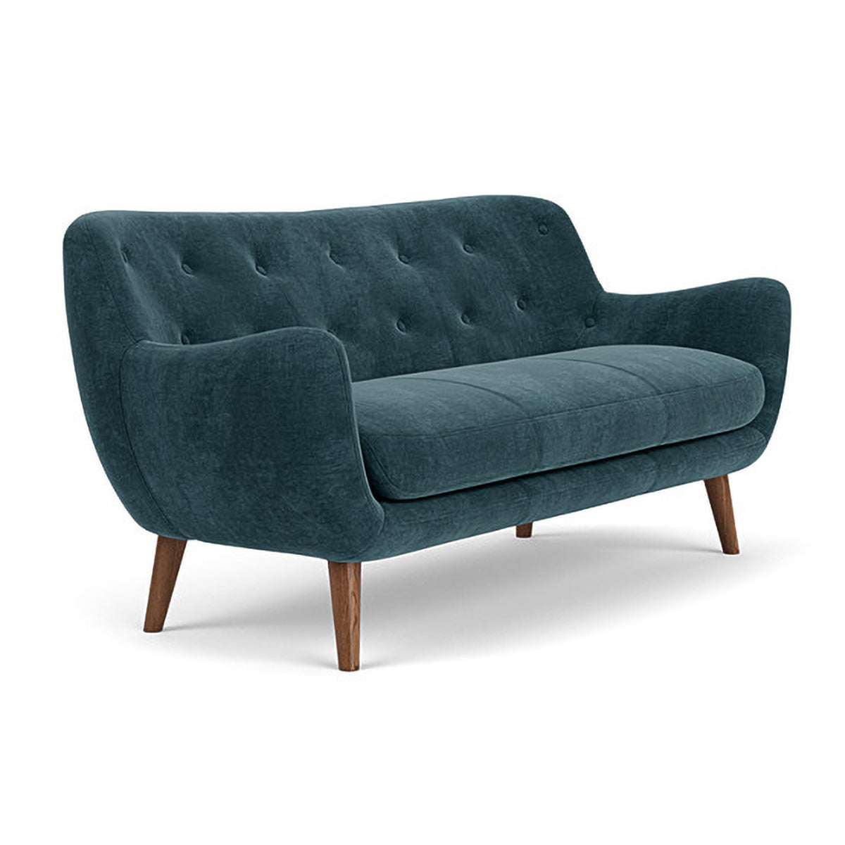 Herman Fabric 3-Seater Sofa - Modern Living Room Couch for Small Spaces, Comfortable Sectional Sofa for Apartment, Dorm & Home Decor | Perfect for Relaxing, Entertaining & Family Gatherings