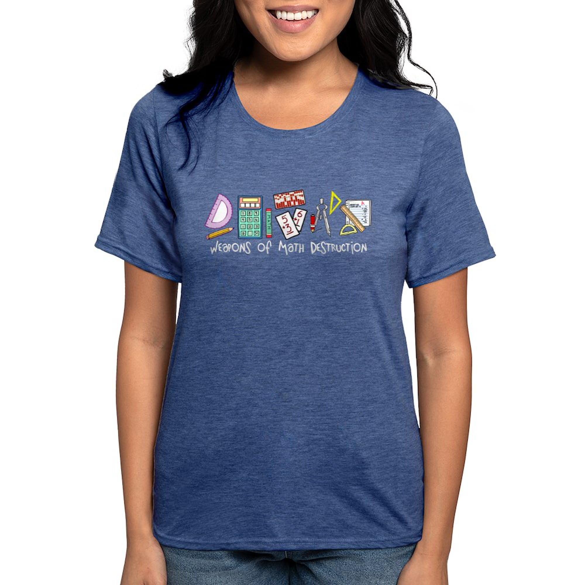 Weapons of Math Destruction Women's Tri-Blend T-Shirt | Soft Vintage Style Graphic Tee for Casual Wear, Work & Everyday Outfits