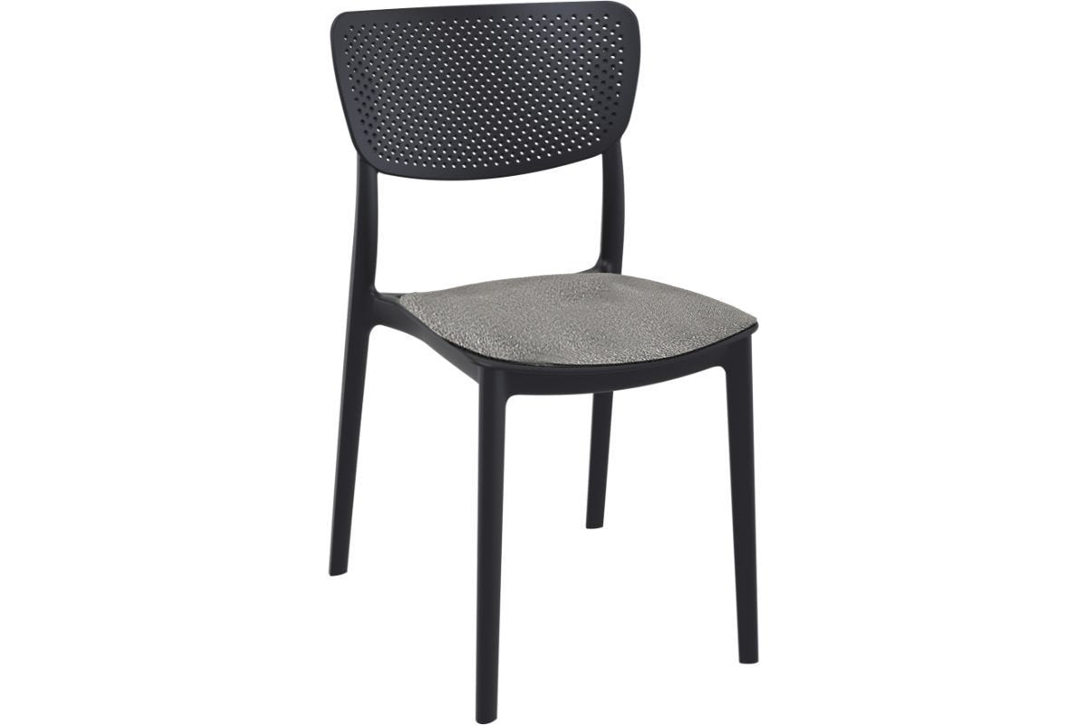Stackable Lucy Dining Chair - Indoor/Outdoor Use for Restaurants, Cafes, and Home Patios | Durable & Stylish Seating Solution