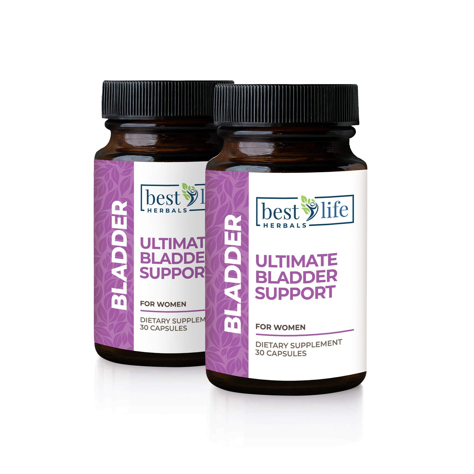 Women's Bladder Control Supplement for Incontinence & Overactive Bladder - Natural Support for Leakage Protection - 2 Bottles (60 Capsules) - Perfect for Active Lifestyles, Travel & Daily Comfort