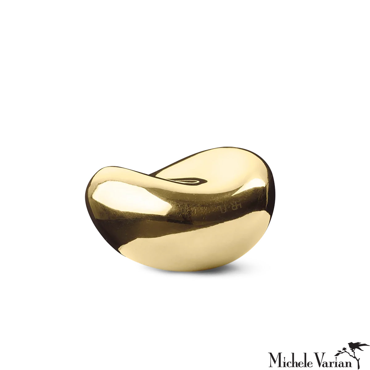Handcrafted Brass Sculpture Paperweight - Elegant Office Desk Decor & Gift for Professionals