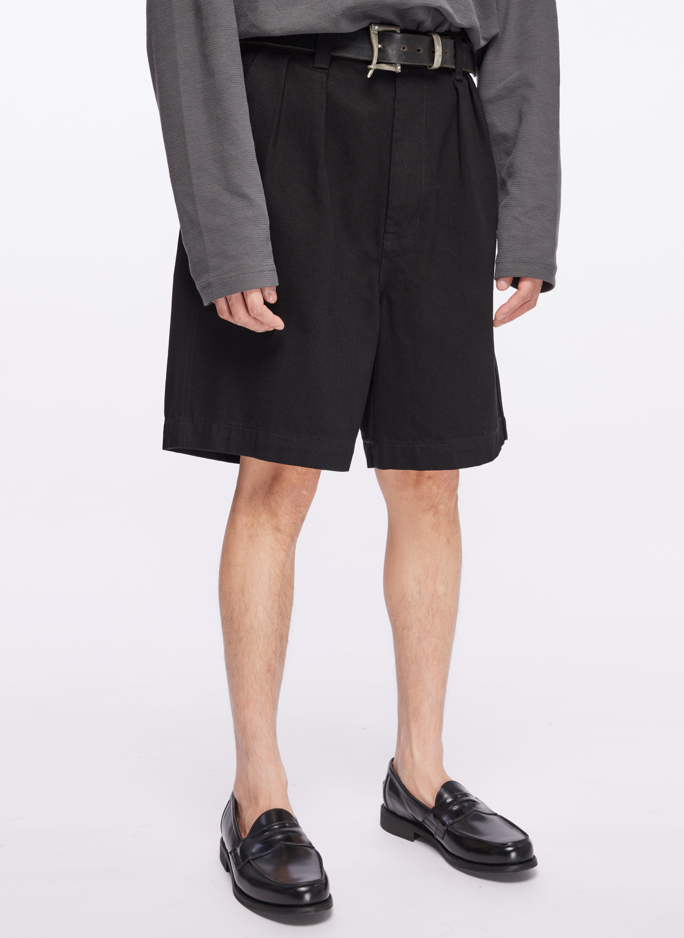 13oz Cotton Polyester Denim Work Shorts for Men - Durable & Comfortable Workwear for Construction, Landscaping and Outdoor Activities