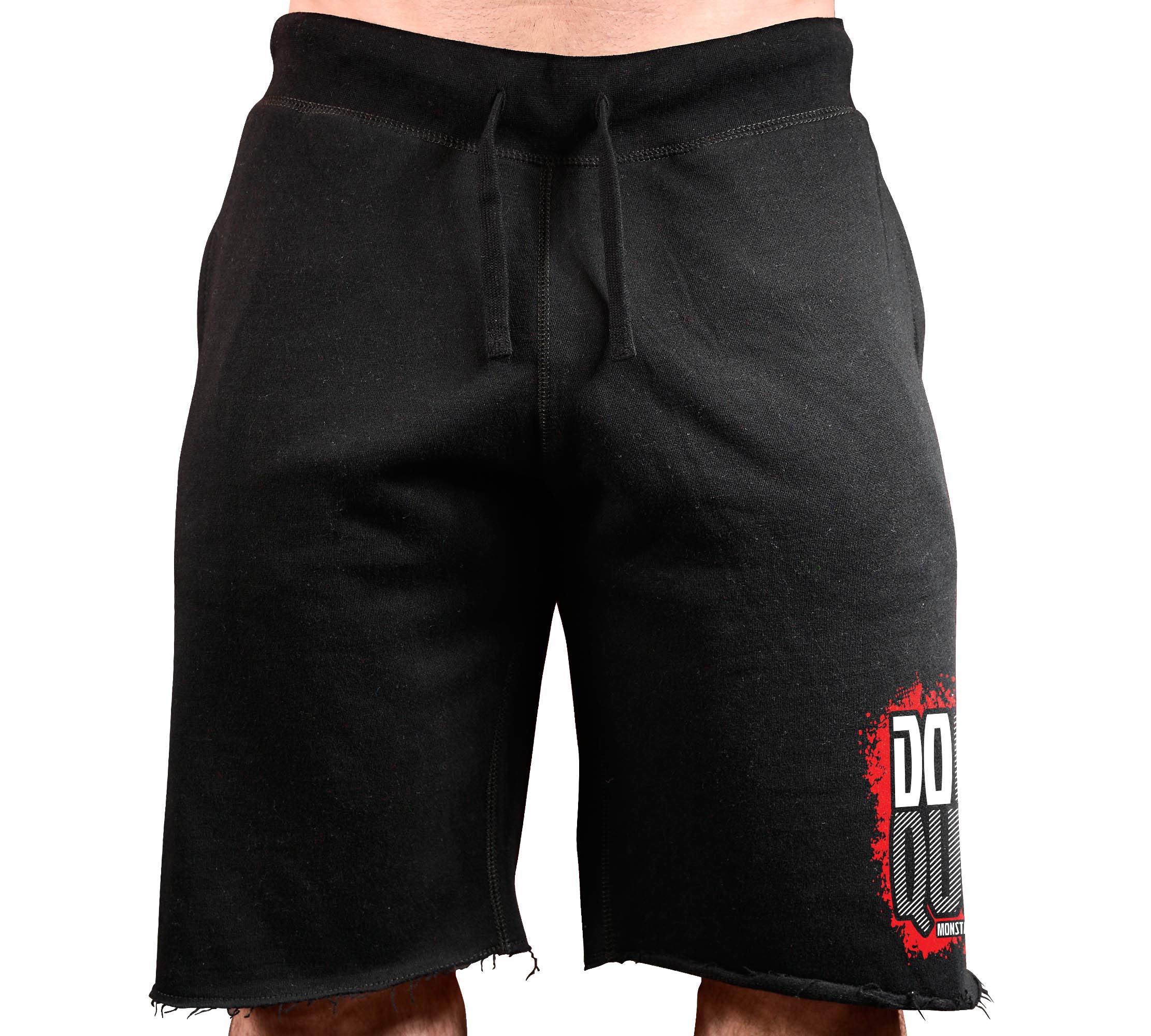 Men's Bodybuilding Workout Gym Shorts - High Performance Training Shorts for Weightlifting & Fitness (A:WT-RD) - Perfect for Gym, CrossFit & Home Workouts