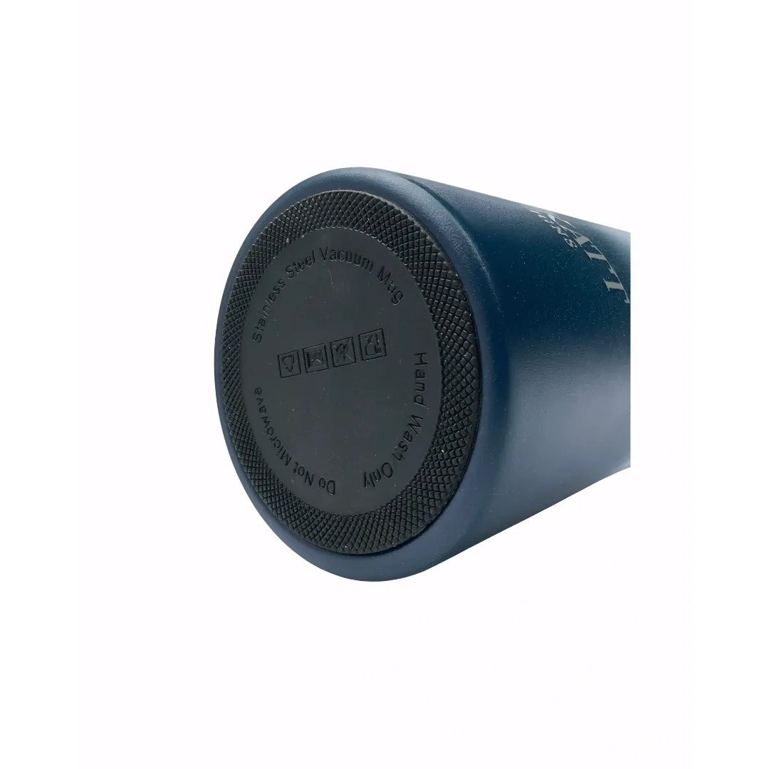 Royal Blue Insulated Travel Coffee Cup - 500ml Stainless Steel Vacuum Flask - Keeps Drinks Hot/Cold for Hours - Perfect for Commuting, Camping & Office Use