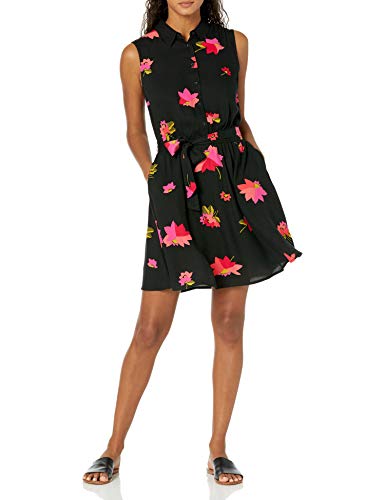 Black Pink Flowers