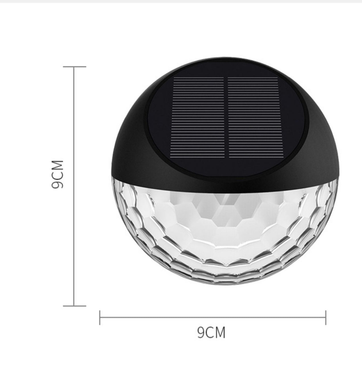 Solar Wall Lamp Outdoor Waterproof - IP65 Weatherproof LED Garden Light for Home, Yard, Patio - Energy Efficient Wall Washer & Night Light for Pathways, Driveways, and Landscape Decoration
