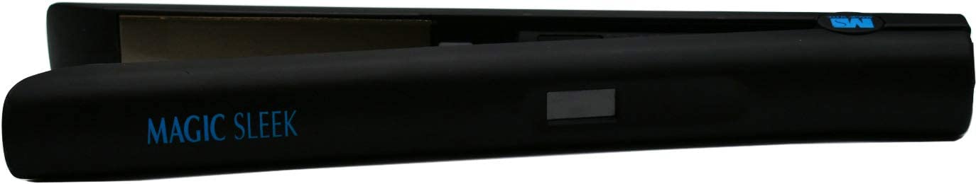 Professional 1 Inch Titanium Flat Iron for Hair - Magic Sleek Straightener with Fast Heating for Smooth, Shiny & Frizz-Free Hair | Perfect for Home Use, Salon Styling & Travel
