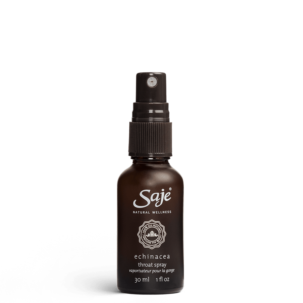 Organic Echinacea Throat Spray for Sore Throat Relief - Immune Support & Natural Remedy for Cold & Flu - Perfect for Travel, Work & Home Use