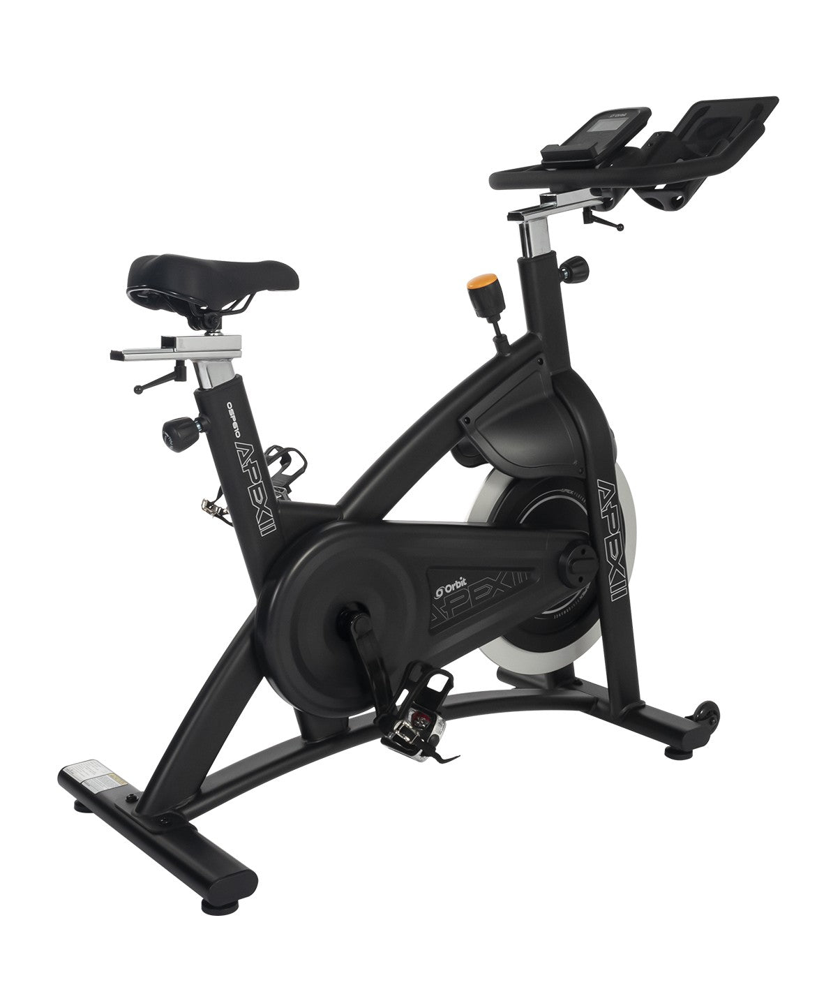 Orbit OSP610 Apex II Indoor Cycling Exercise Bike - Heavy Duty Spin Bike for Home Gym, Cardio Workout & Fitness Training - Perfect for Small Spaces & Apartment Workouts