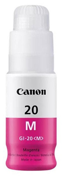 Canon GI-20M Magenta Ink Bottle - High-Quality Printer Ink Cartridge Replacement for Canon Printers | Perfect for Home, Office & Photo Printing