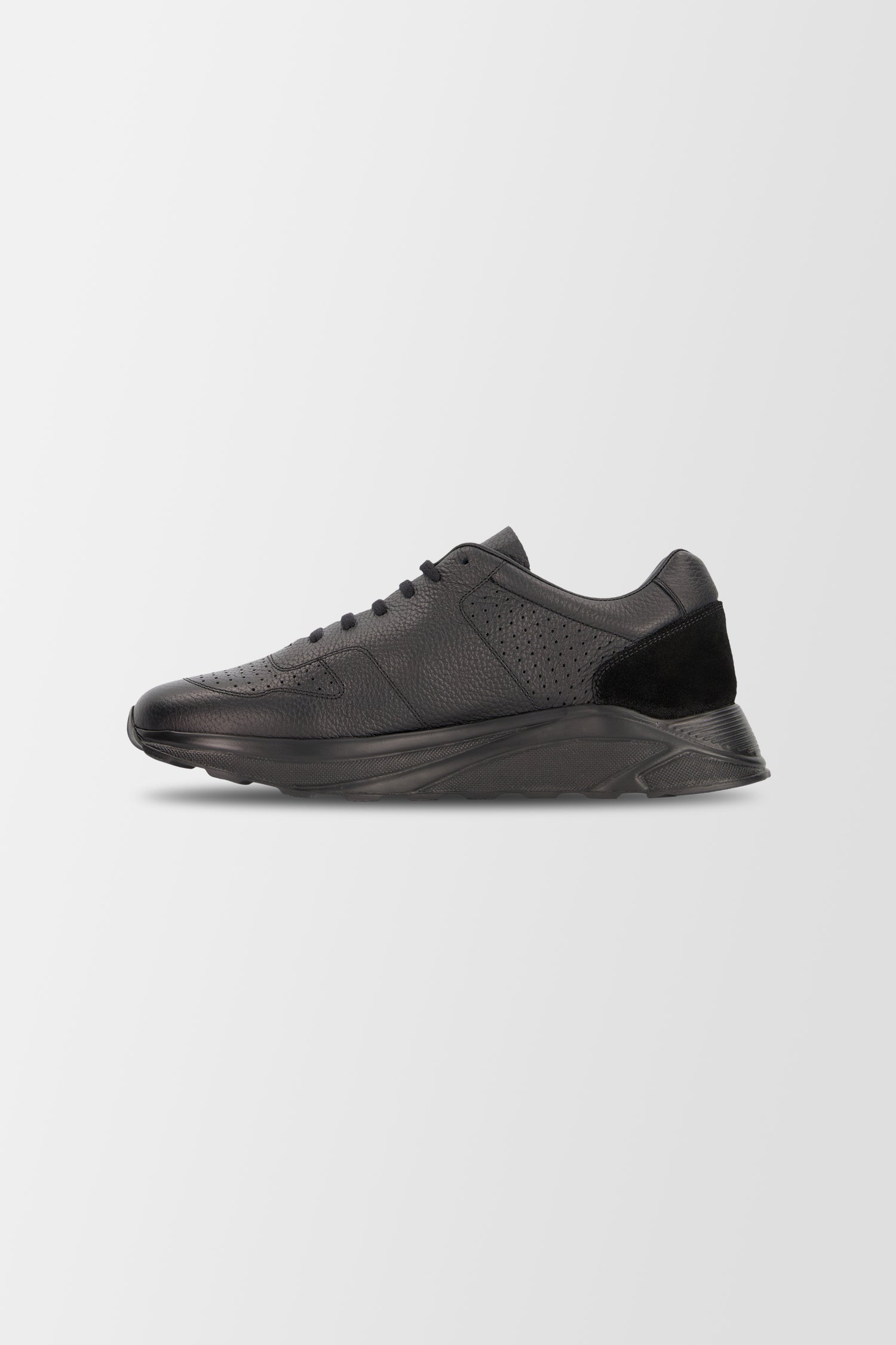 Billionaire Gold Crest Black Sneakers for Men - Stylish Luxury Casual Shoes for Walking, Running & Gym - Perfect for Everyday Wear & Street Fashion