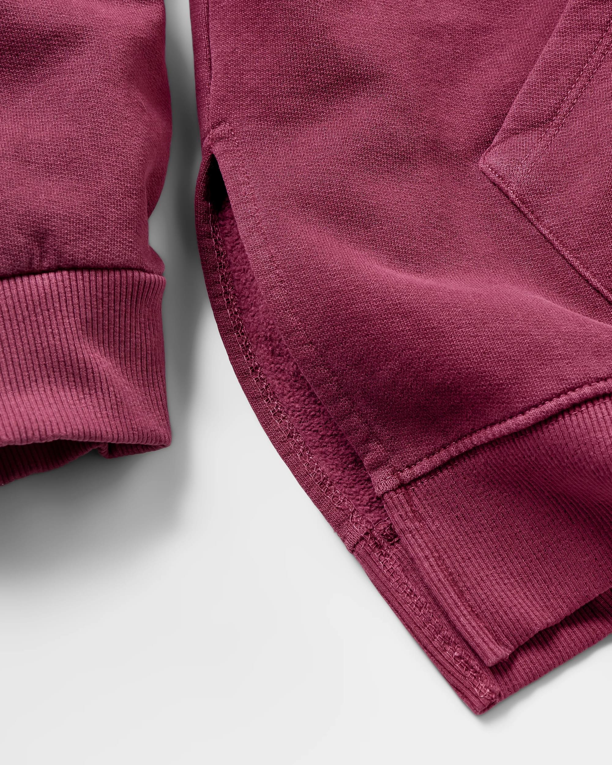 Love The Wild Hoodie - Stylish Wine Red Pullover for Outdoor Adventures & Casual Wear