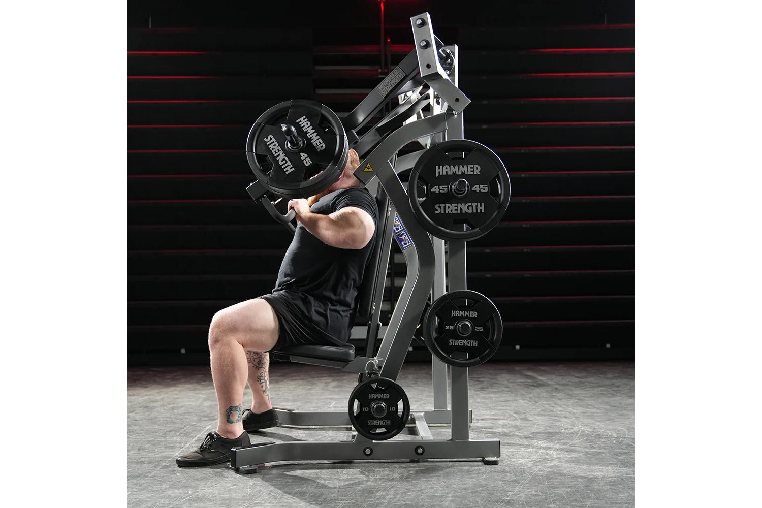 Hammer Strength Plate Loaded Iso-Lateral Incline Press Machine for Gym & Home Workout - Build Chest & Shoulder Strength