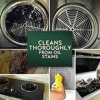 VIVNITS UNITY Kitchen Cleaner Spray - Powerful Oil & Grease Stain Remover for All Surfaces | Non-Toxic, Non-Flammable Degreaser for Kitchen, Chimney, Sink, Grill & Exhaust Fan | Perfect for Deep Cleaning Stubborn Grease & Everyday Kitchen Maintenance