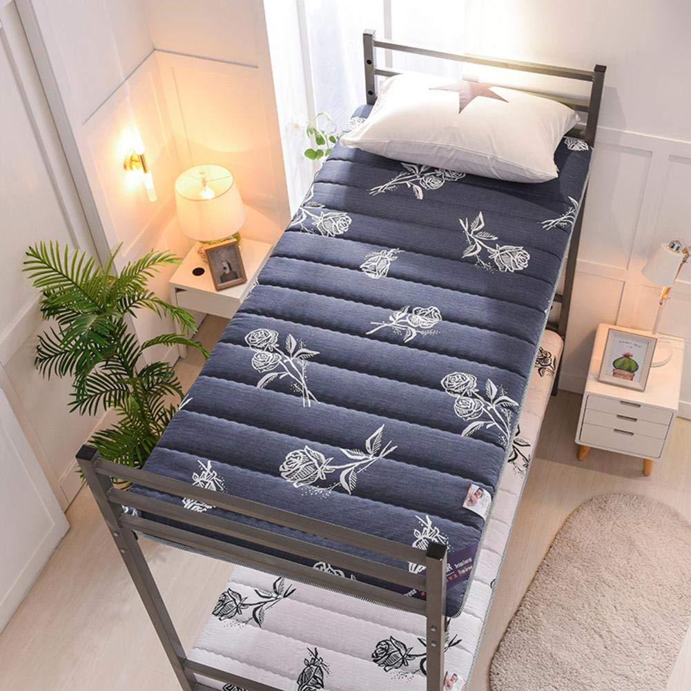 WJXBoos Foldable Non-Slip Mattress - 3 Inch Thick Breathable Tatami Floor Mattress, Soft Skin-Friendly Futon Sleeping Pad for Adults & Kids - Perfect for Guest Beds, Camping, Dorm Rooms & Home Use