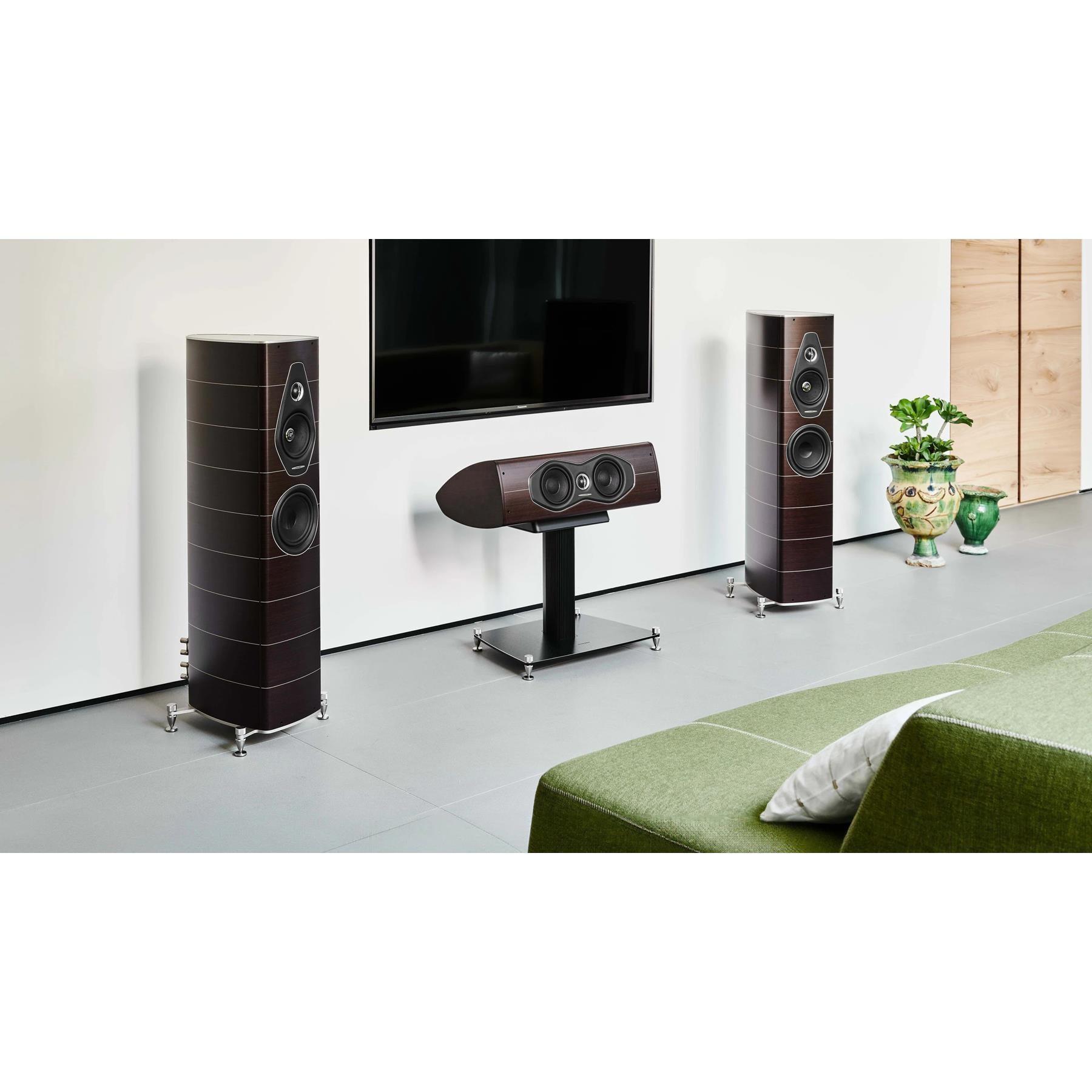 Sonus faber Olympica Nova II Floorstanding Speakers - High-End Audiophile Sound System for Home Theater & Music Listening