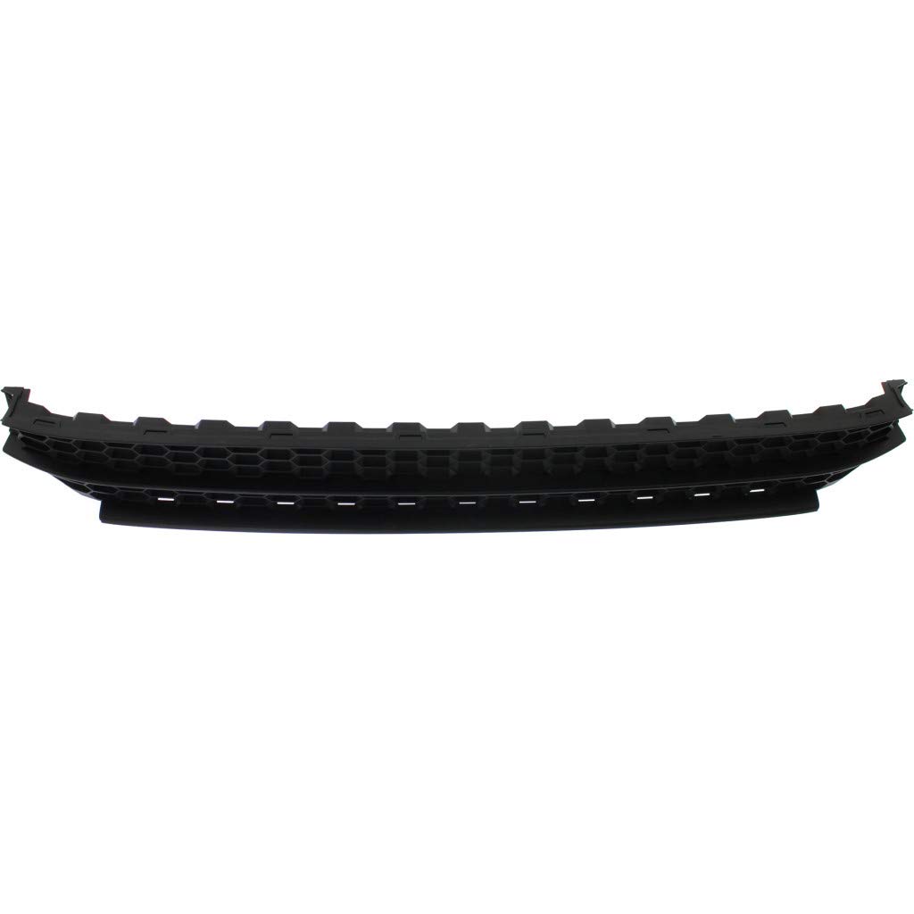 Volkswagen Passat Front Lower Outer Bumper Grille 2012-2015 | Textured Gray Plastic Replacement | CAPA Certified | OEM VW1036126 5618536779B9 | Perfect for Car Repair & Custom Upgrades