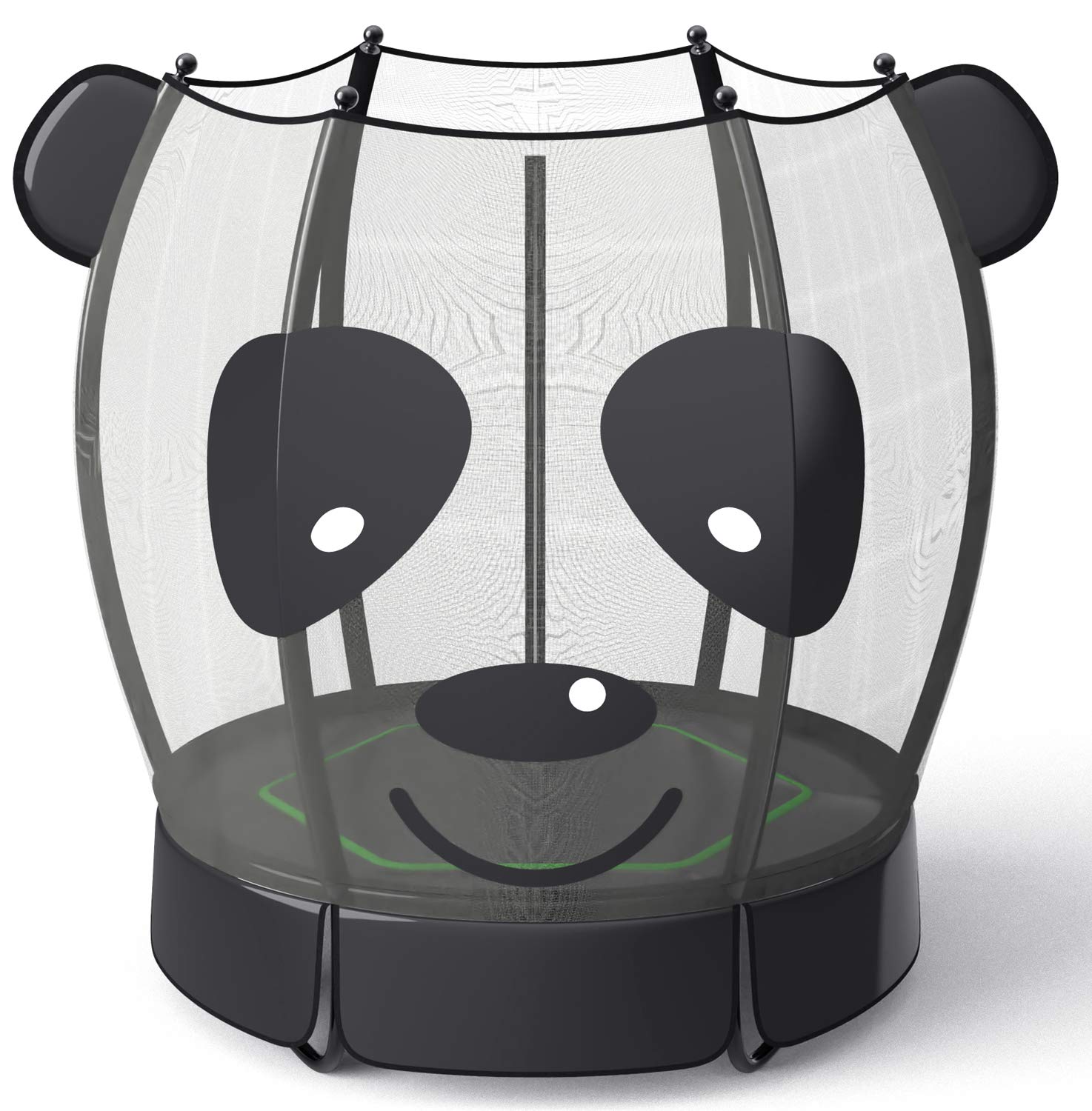 LANGXUN 5ft Kids Trampoline with Safety Net - 60 Inch Mini Trampoline for Toddlers | Indoor/Outdoor Bounce Toy | Birthday & Christmas Gift for Boys Girls | Perfect for Backyard Play, Preschool Exercise & Kids' Party Activities