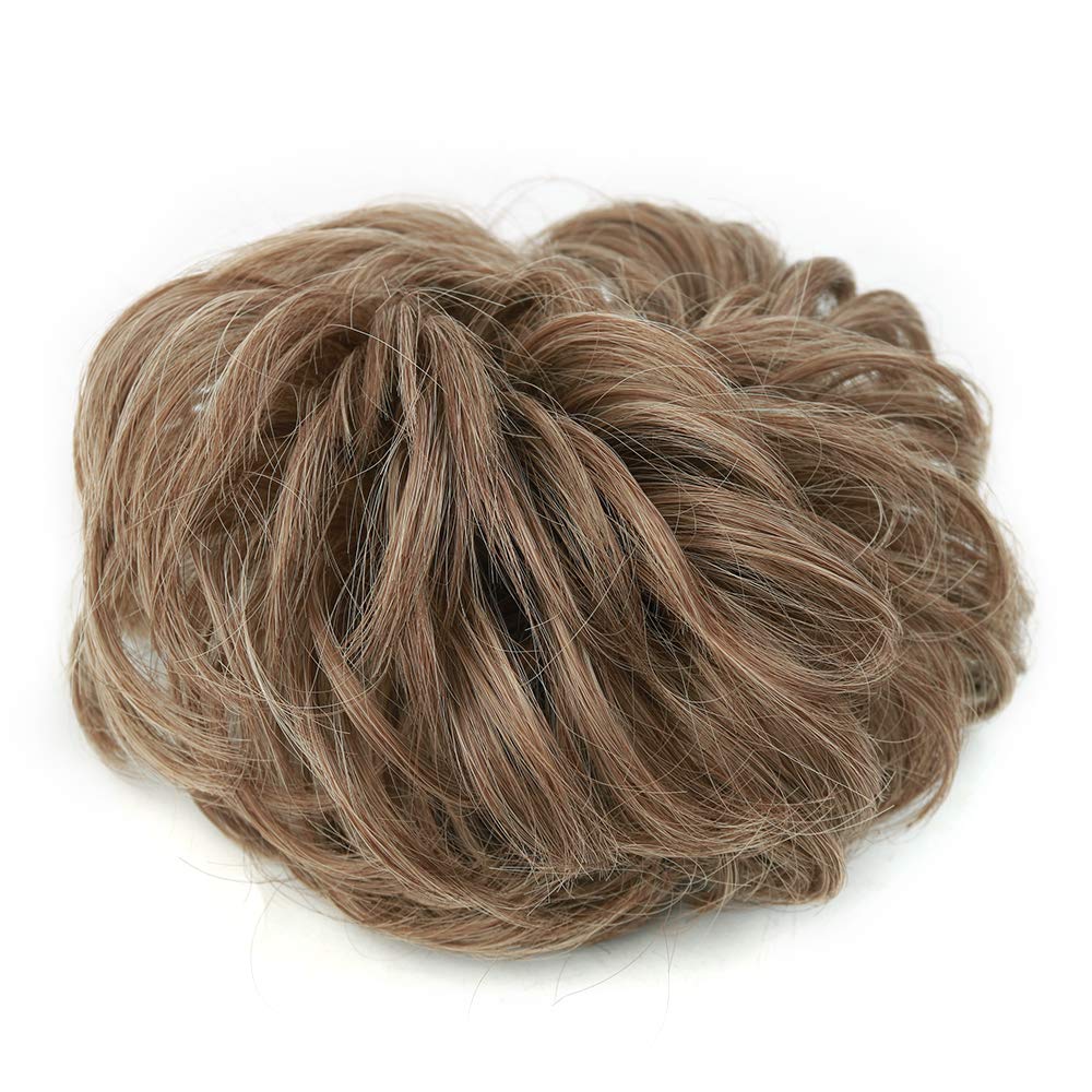 Curly Synthetic Messy Hair Bun Hair Scrunchies Extension - Perfect for Messy Bun Hairstyles, Ponytail Accessories & Everyday Hair Styling