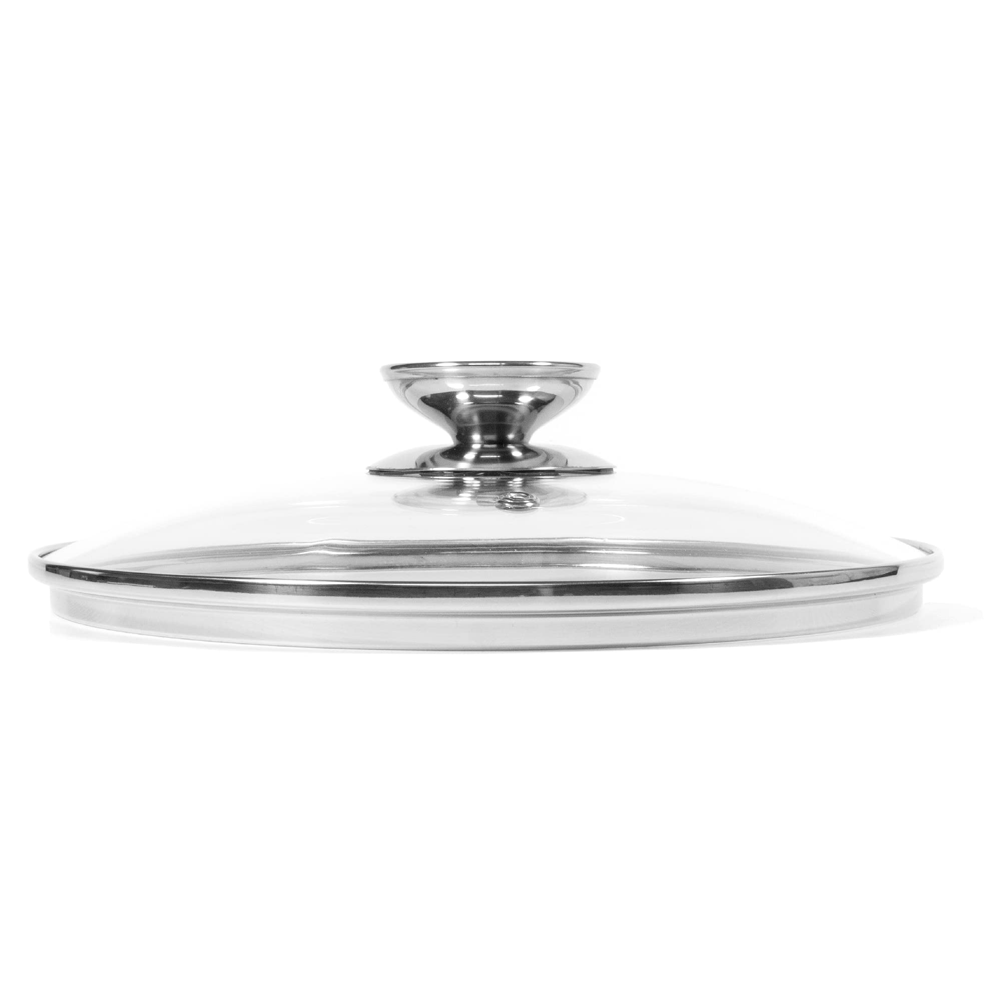 BERNDES 24cm Premium Glass Lid - Durable & Heat-Resistant Cookware Cover for Pots & Pans - Perfect for Stovetop Cooking, Baking & Serving