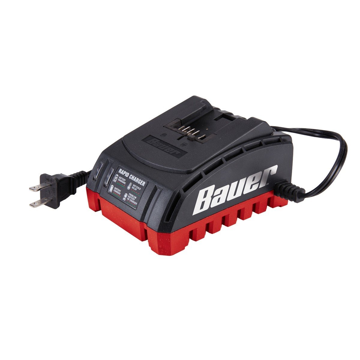 Bauer 1704C-B Hypermax Lithium Rapid Charger 20V - Fast Charging for Power Tools, Drills & Outdoor Equipment - Perfect for DIY Projects & Professional Use