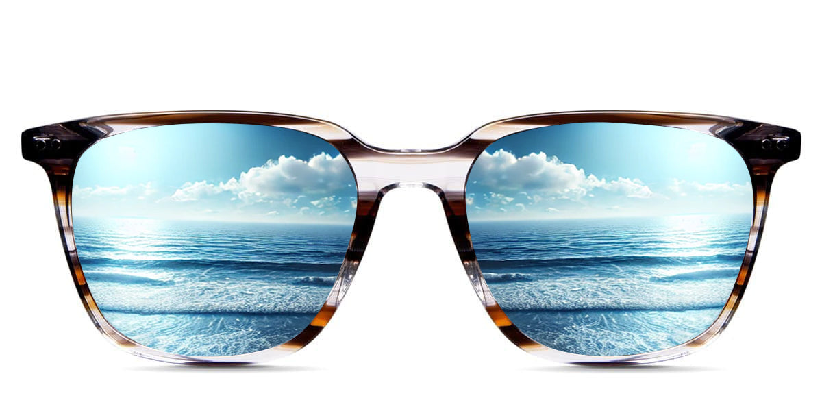 Baumann Women's Prescription Sunglasses - UV Protection, Polarized Lenses, Stylish Frames for Driving, Outdoor & Fashion Use