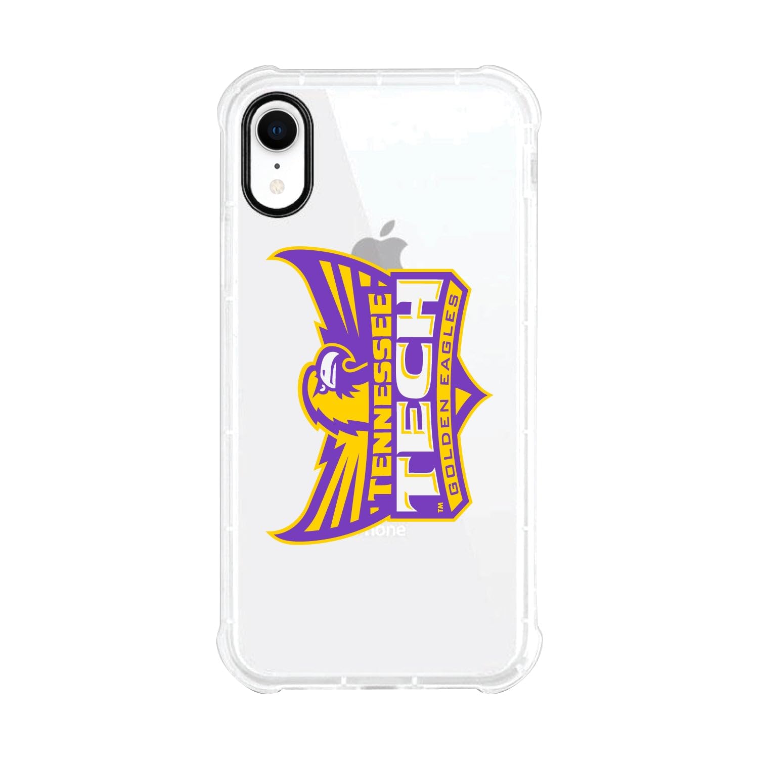 Durable OTM Essentials iPhone 13 Pro Case with Tough Edge Protection - Tennessee Tech University Themed Classic White Phone Cover for Everyday Use & Campus Life