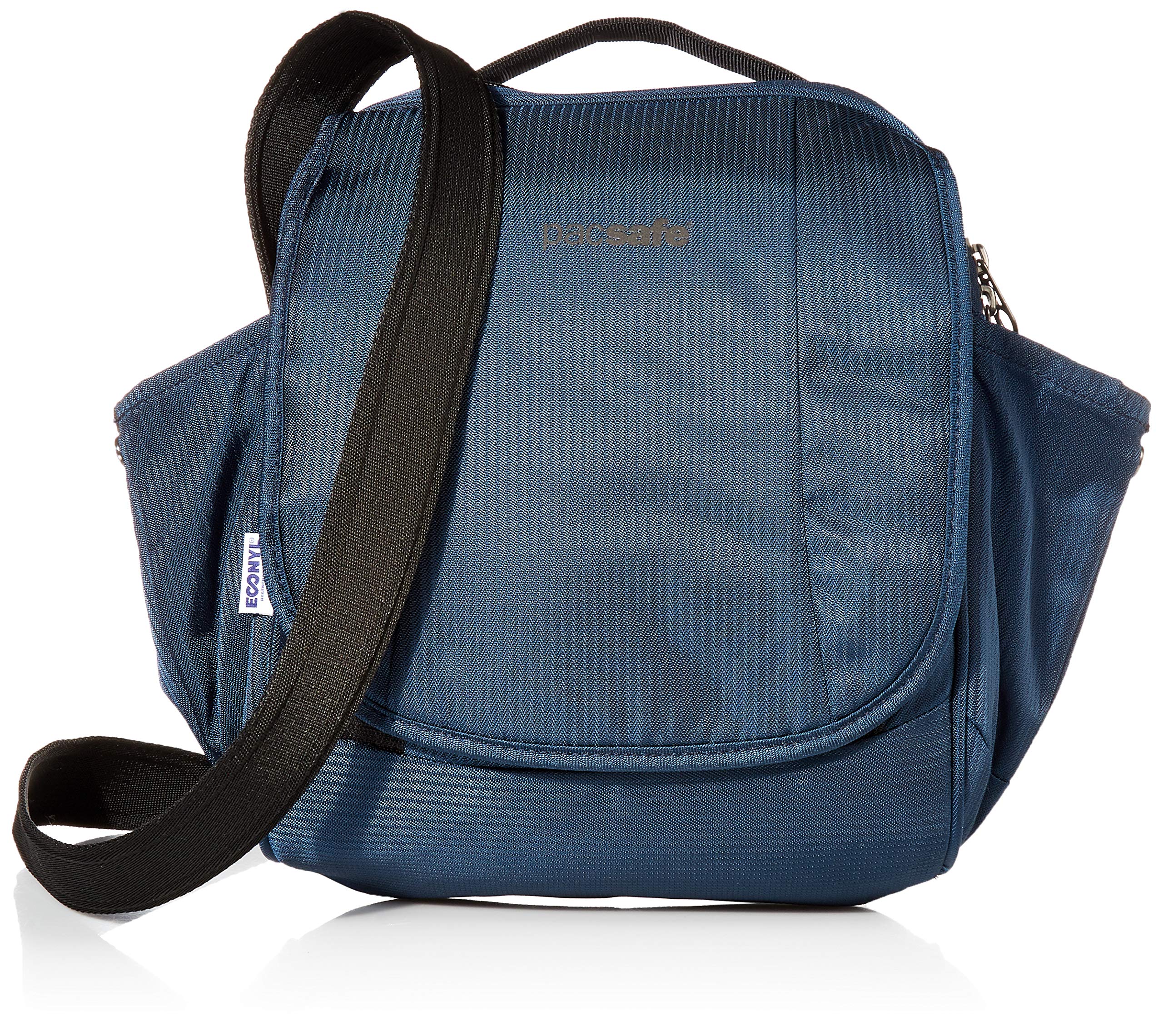 Pacsafe Metrosafe LS200 Anti-Theft Crossbody Bag with Econyl Fabric - Secure & Stylish for Travel, Commuting & Daily Use