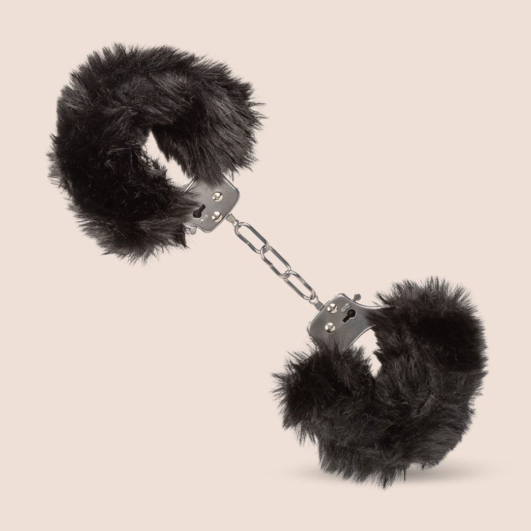 Ultra Soft Fluffy Furry Handcuffs for Couples - Cozy & Playful Restraints for Bedroom Fun, Role Play, and BDSM Accessories