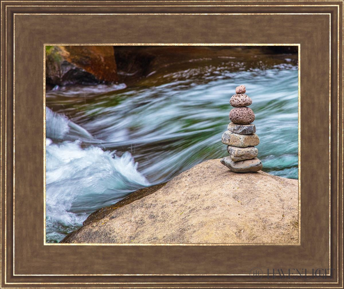 Cairn Meditation Stones - Natural Balancing Stones for Mindfulness, Stress Relief & Yoga - Perfect for Home, Office & Outdoor Meditation Practice