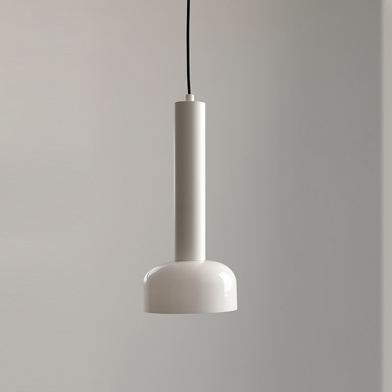 Modern Milan Pendant Light - Elegant Glass Hanging Lamp for Dining Room, Kitchen Island & Bedroom Decor - Adjustable Chain, Warm White Light, Perfect for Home & Office Lighting