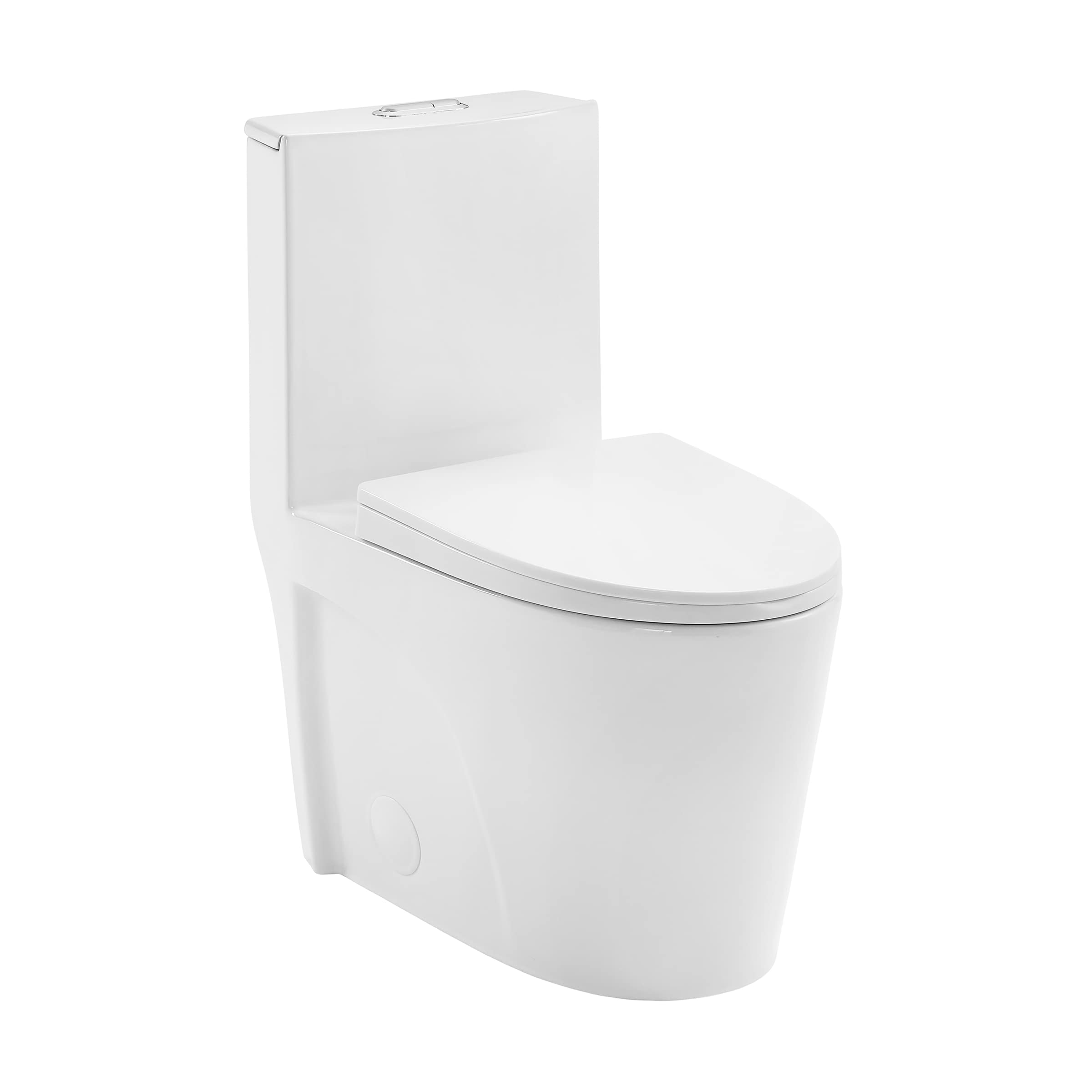 Swiss Madison St. Tropez One Piece Elongated Toilet - Dual Vortex Flush 1.1/1.6 GPF, 10
