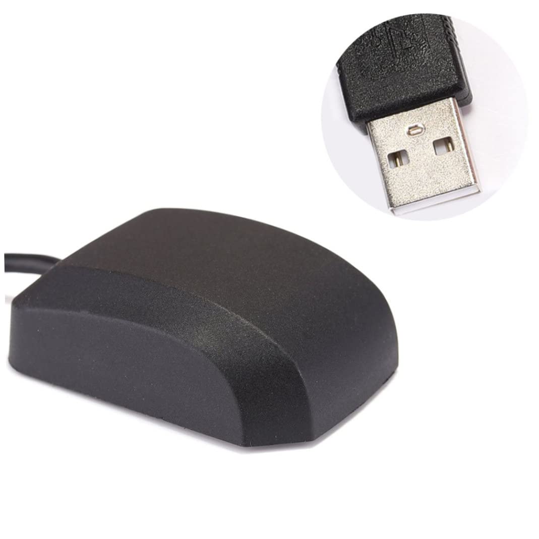 VK-162 10Hz High Sensitivity USB GPS Receiver Module with Antenna for Laptop, PC, Car, Marine & Security Systems - Perfect for Navigation, Fleet Tracking & Outdoor Adventures