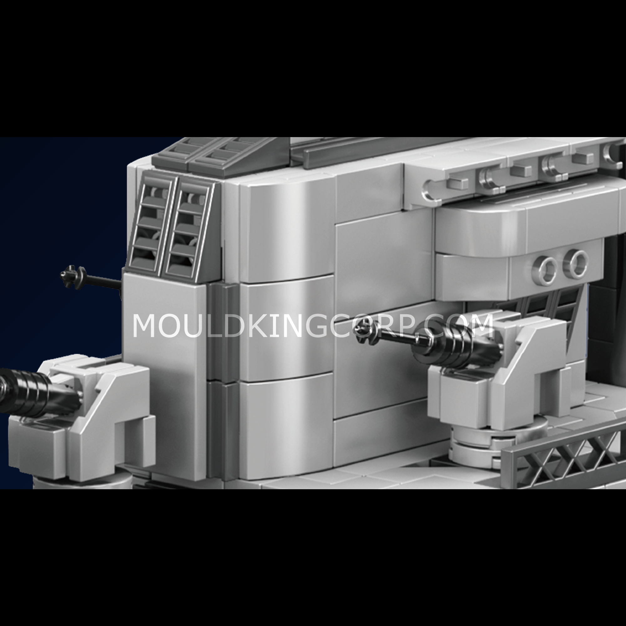 Mould King 10133 Battle Class Destroyer Building Blocks Set - 1,815 Pieces Military Ship Model Kit for Adults & Teens | Perfect for Collectors, Display & STEM Education