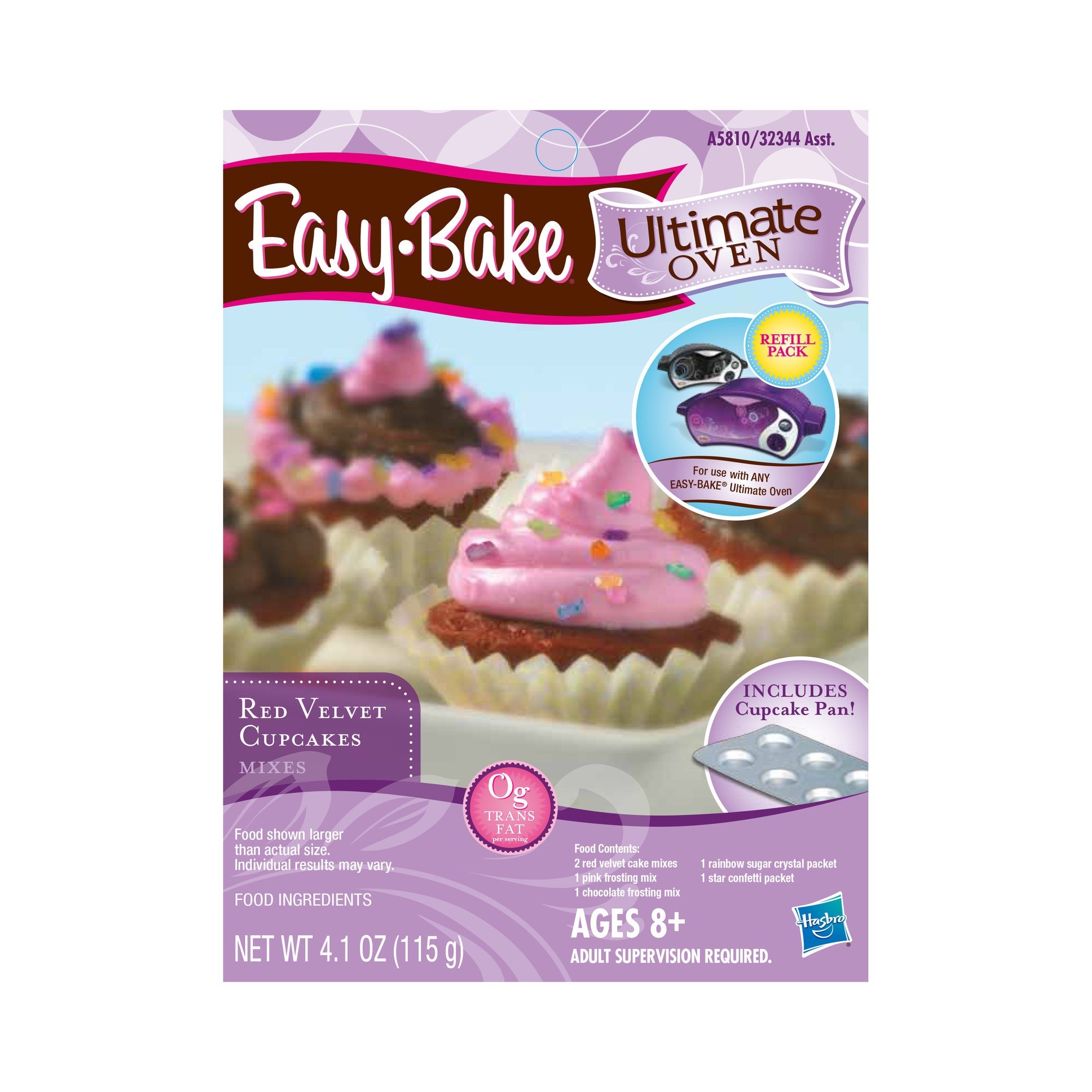 Easy Bake Ultimate Oven Gift Set for Kids - Little Chef Baking Kit with Red Velvet Cupcake Mix | Birthday & Holiday Present for Boys & Girls | Perfect for Pretend Play & Baking Fun at Home