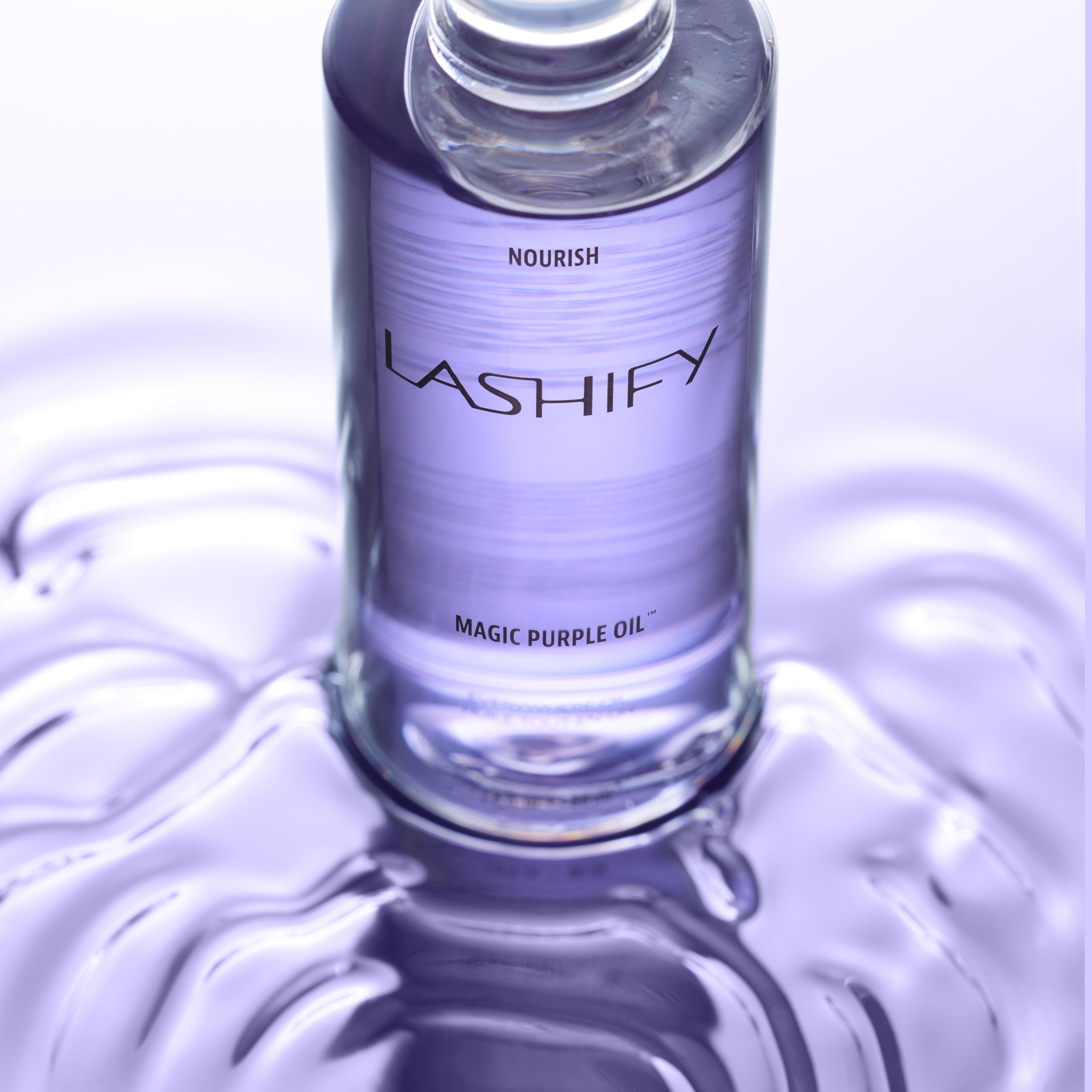 Lashify Labs Magic Purple Oil - Eyelash Growth Serum for Longer, Thicker Lashes | Perfect for Nighttime Lash Care & Enhancing Natural Beauty