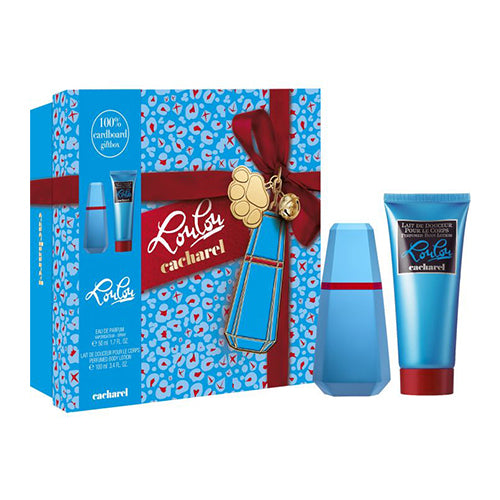 Cacharel Lou Lou 2-Piece Perfume Gift Set for Women - Eau de Parfum & Body Lotion, Romantic Floral Scent - Perfect for Birthday, Anniversary & Valentine's Day Gifts