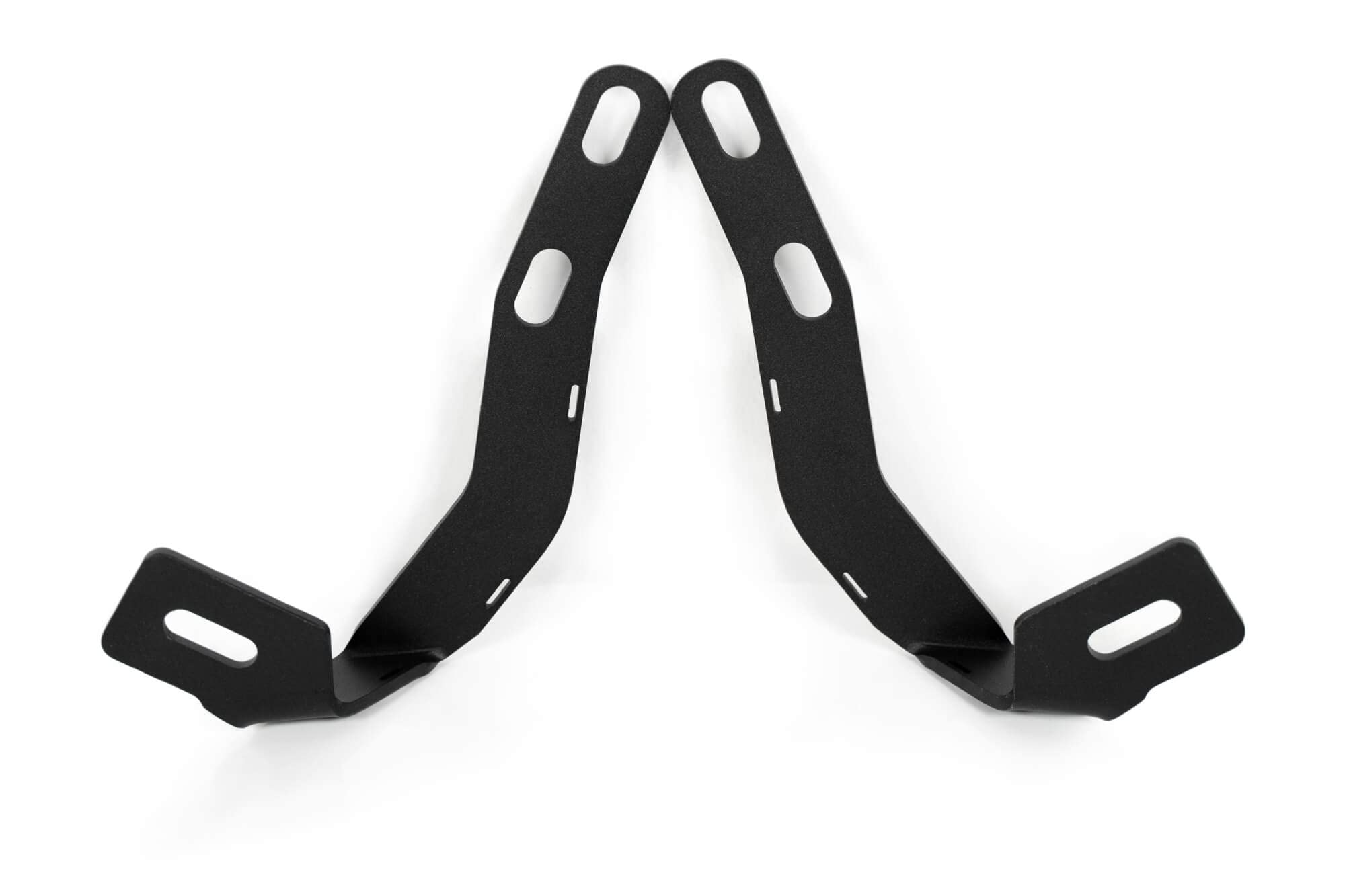 Low Profile Ditch Light Brackets for 2016-2023 Toyota Tacoma 3rd Gen | Hood-Hinge Mounted LED Pod Light Brackets | Heavy Duty Off-Road Accessories | Made in USA by Rago Fabrication | Perfect for Night Driving & Off-Road Adventures